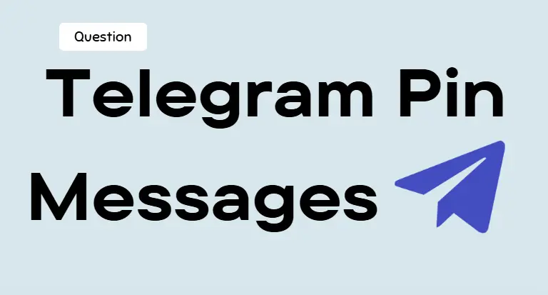 telegram pin messages